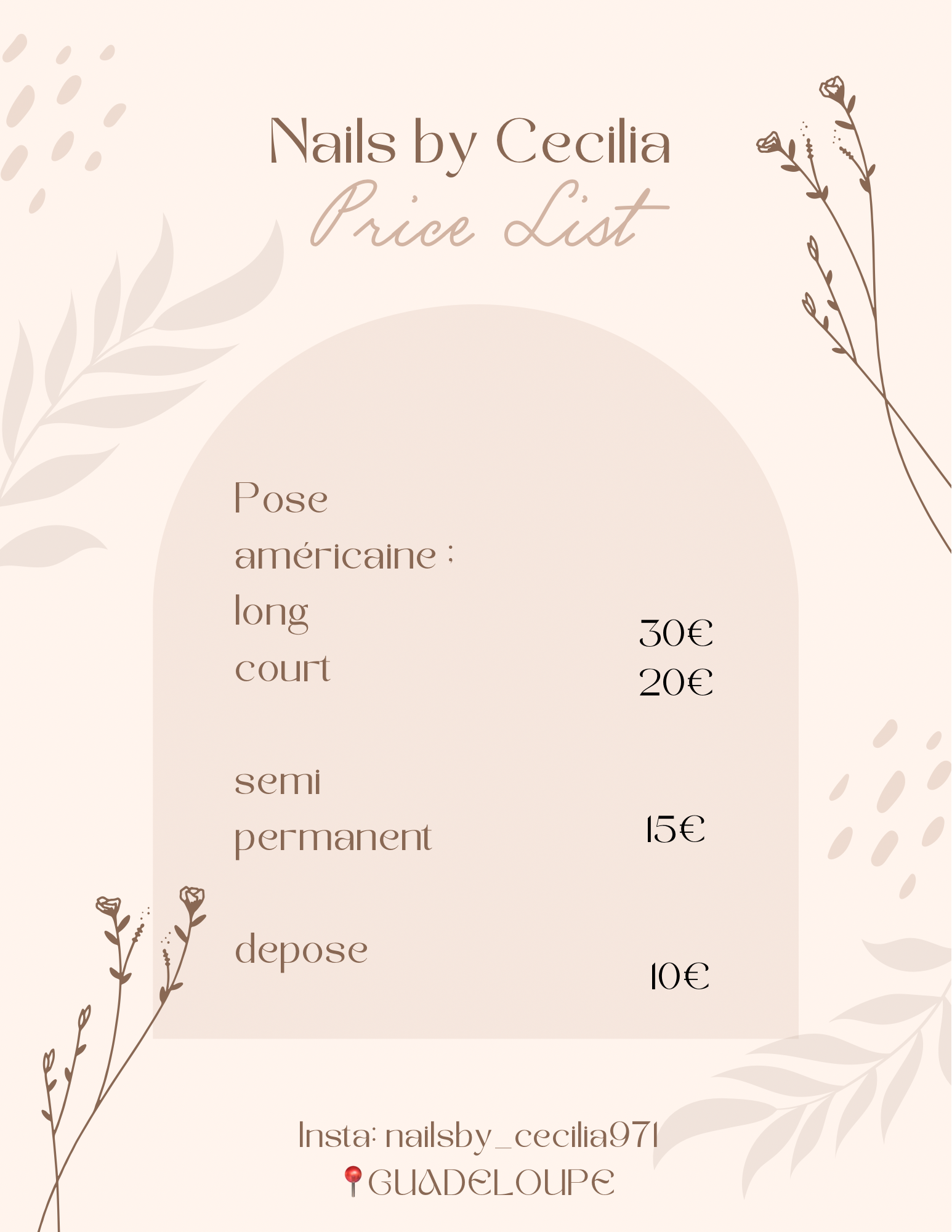 Beige-Floral-Minimalist-Beauty-Salon-Price-List-Flyer